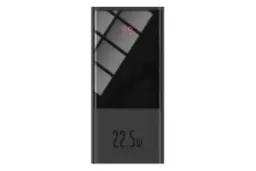 نمای روبرو پاور بانک باسئوس Baseus PPMI01 Super Mini Digital Display 10000mAh با ظرفیت 10000 میلی‌