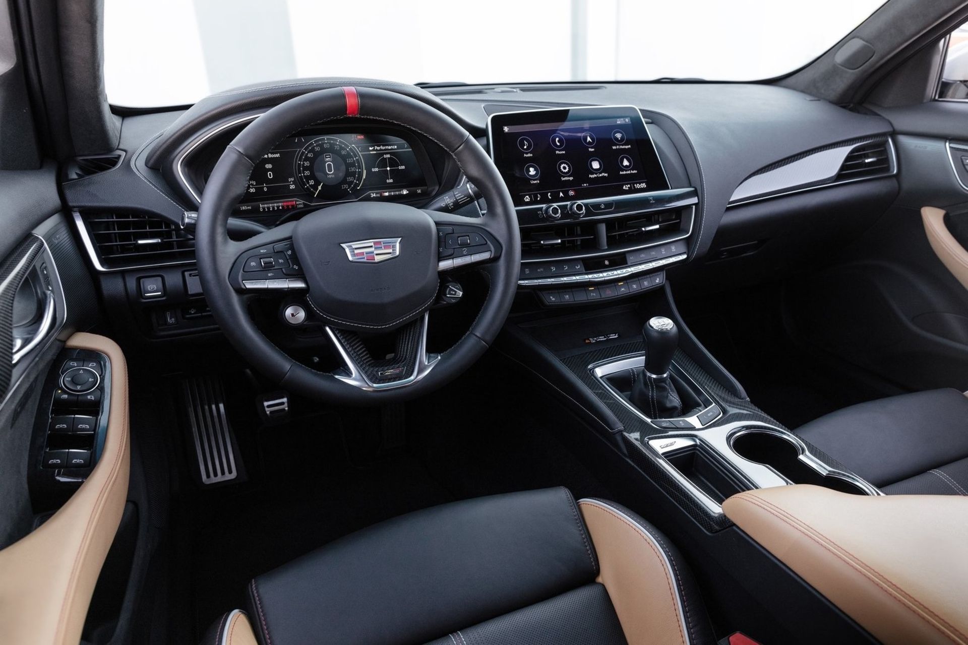 Cadillac CT5-V Blackwing کادیلاک سی تی5 بلک وینگ نمای داشبورد