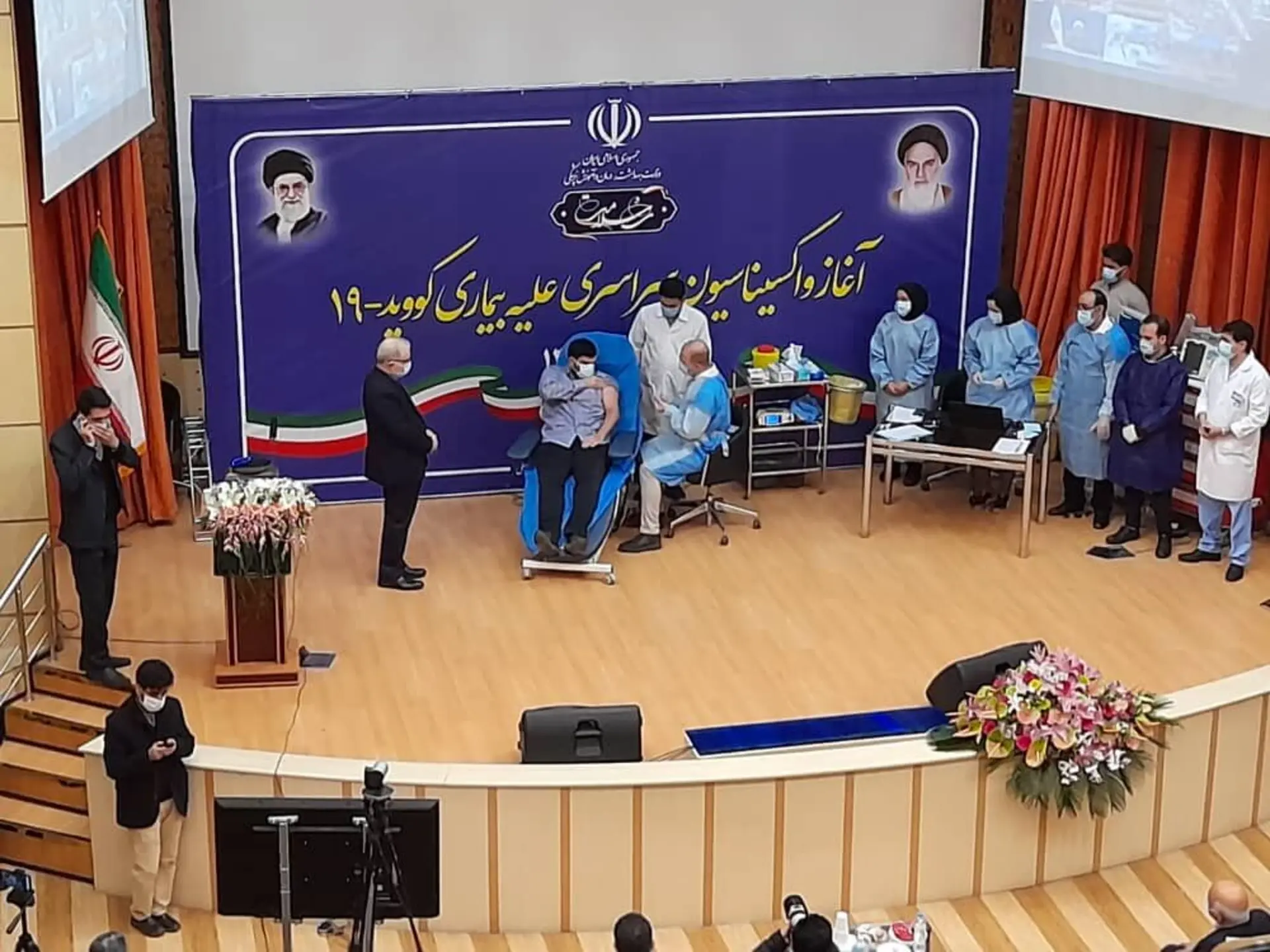آغاز واکسیناسیون کرونا در ایران با واکسن روسی