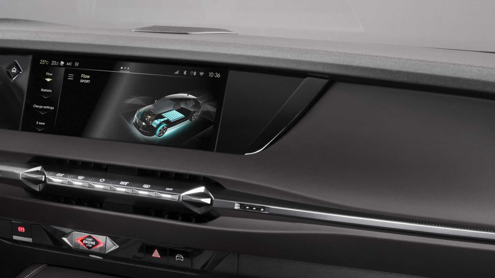   DS 4 دی اس 4 مدل 2022 نمای مانیتور اصلی