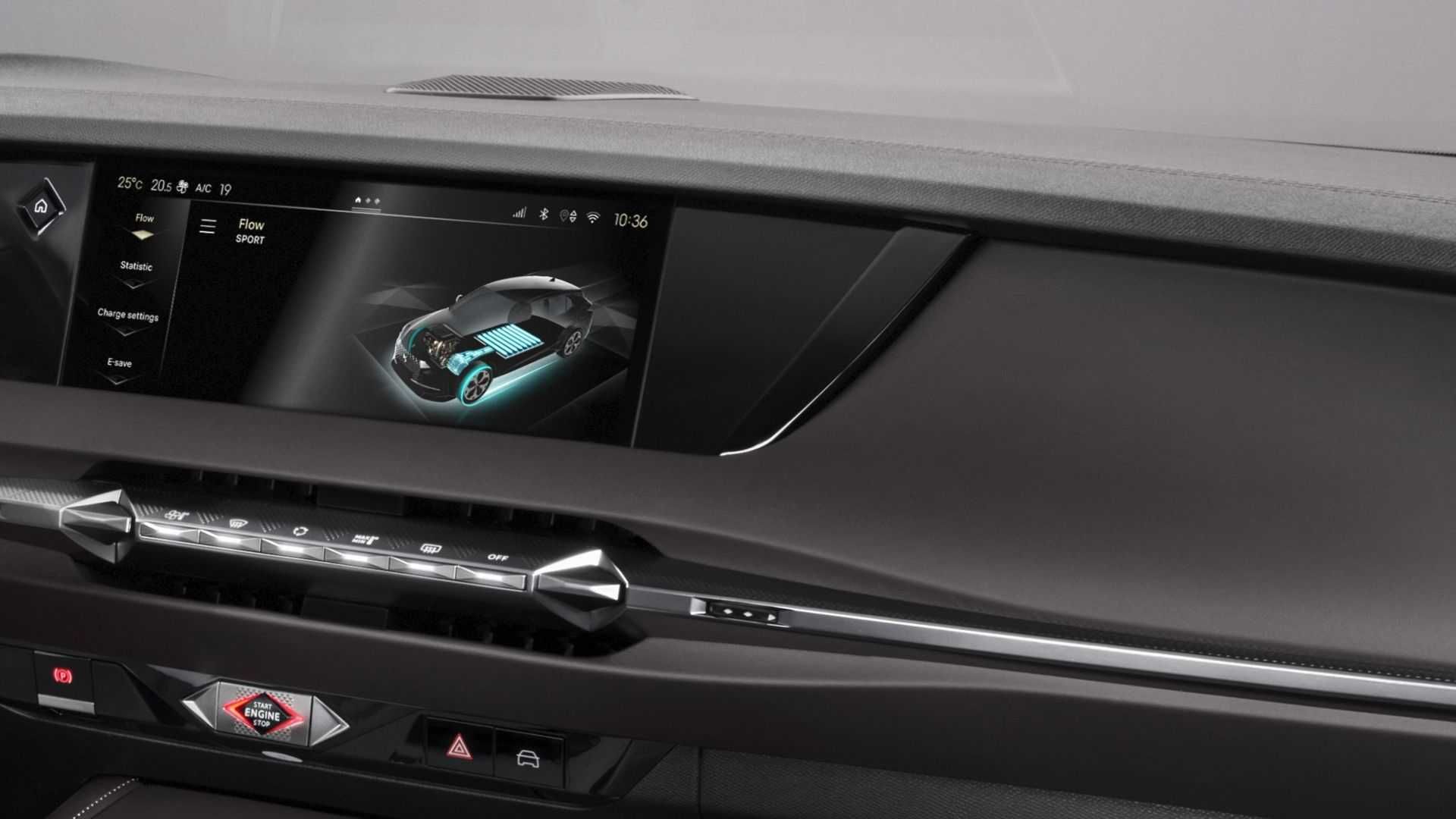   DS 4 دی اس 4 مدل 2022 نمای مانیتور اصلی