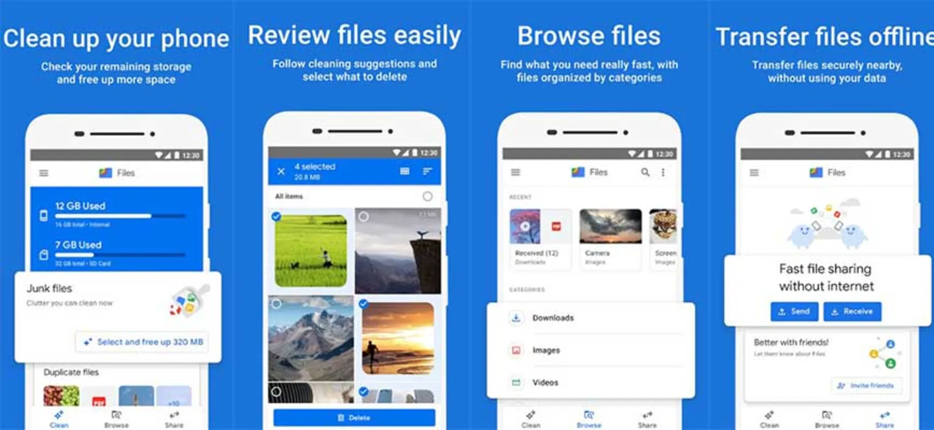 اپلیکیشن files by google