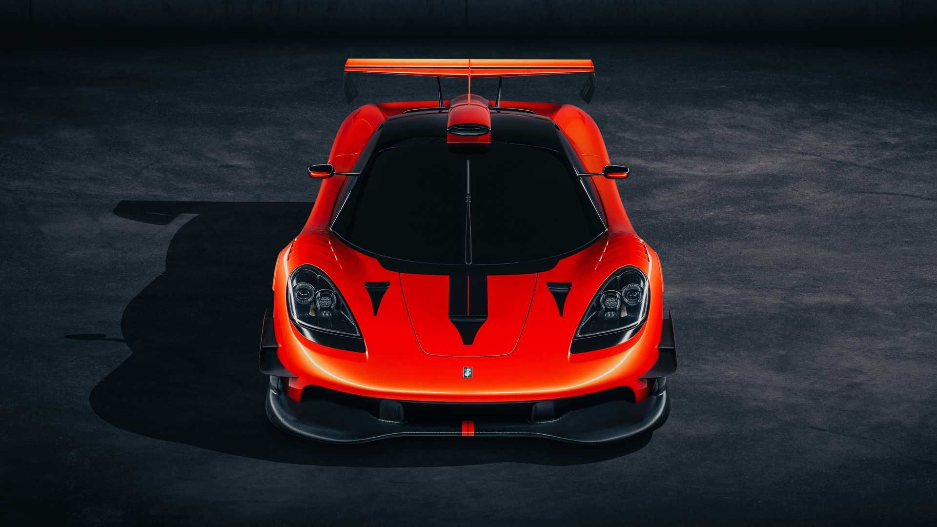 Gordon Murray T.50s Niki Lauda سوپراسپرت گوردون موری نمای نمای جلو بالا