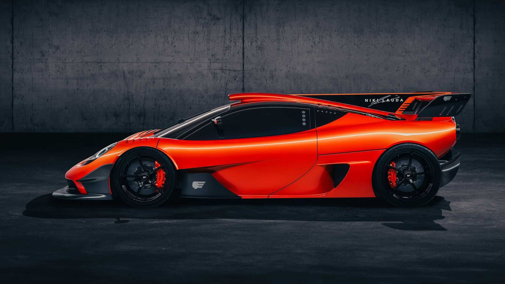 Gordon Murray T.50s Niki Lauda سوپراسپرت گوردون موری نمای نمای بغل