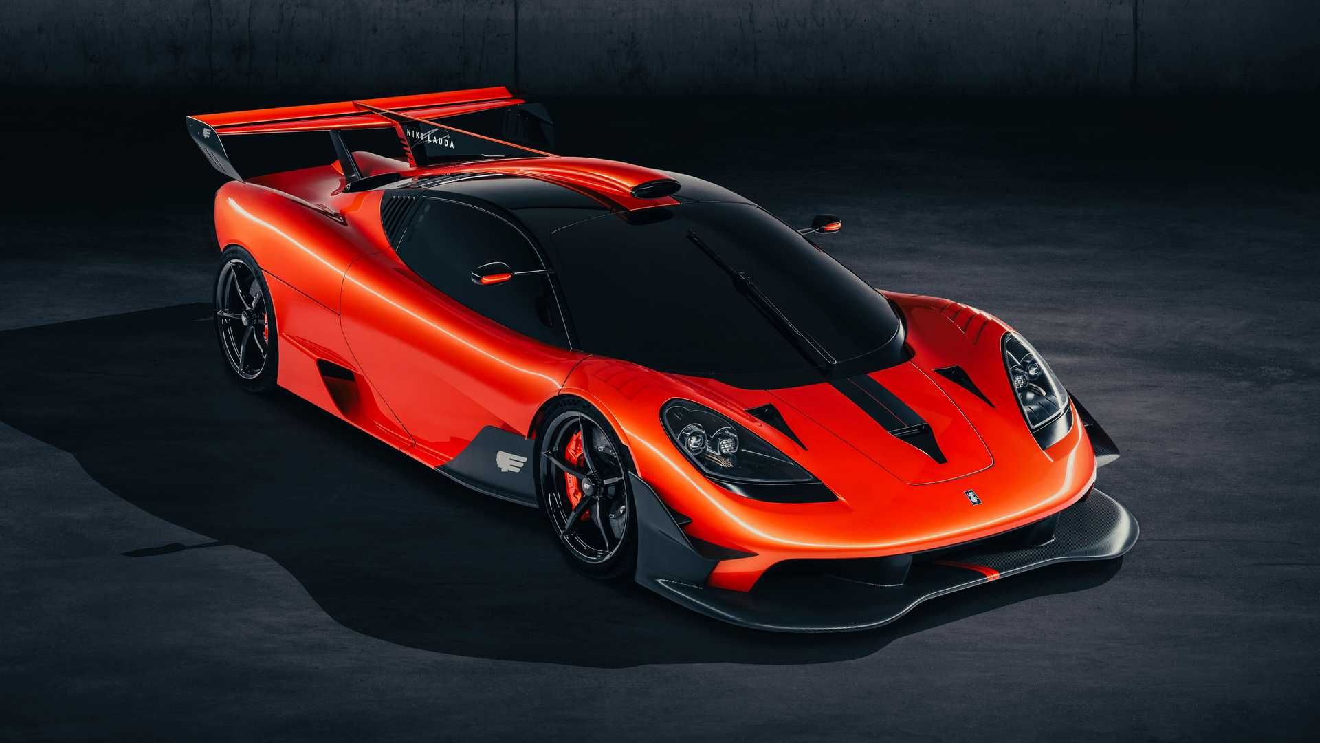 Gordon Murray T.50s Niki Lauda سوپراسپرت گوردون موری نمای نمای سه رخ