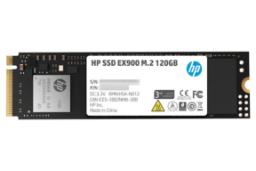 نمای روبرو SSD اچ پی HP EX900 NVMe M.2 120GB ظرفیت 120 گیگابایت