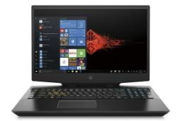 نمای جلو لپ تاپ اومن 17-CB0001TX اچ پی - Core i7-9750H RTX 2080 16GB 1TB رنگ مشکی