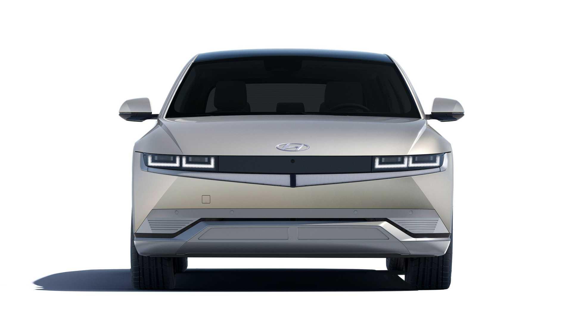 Hyundai Ioniq 5 هیوندای آیونیک 5 برقی نمای جلو