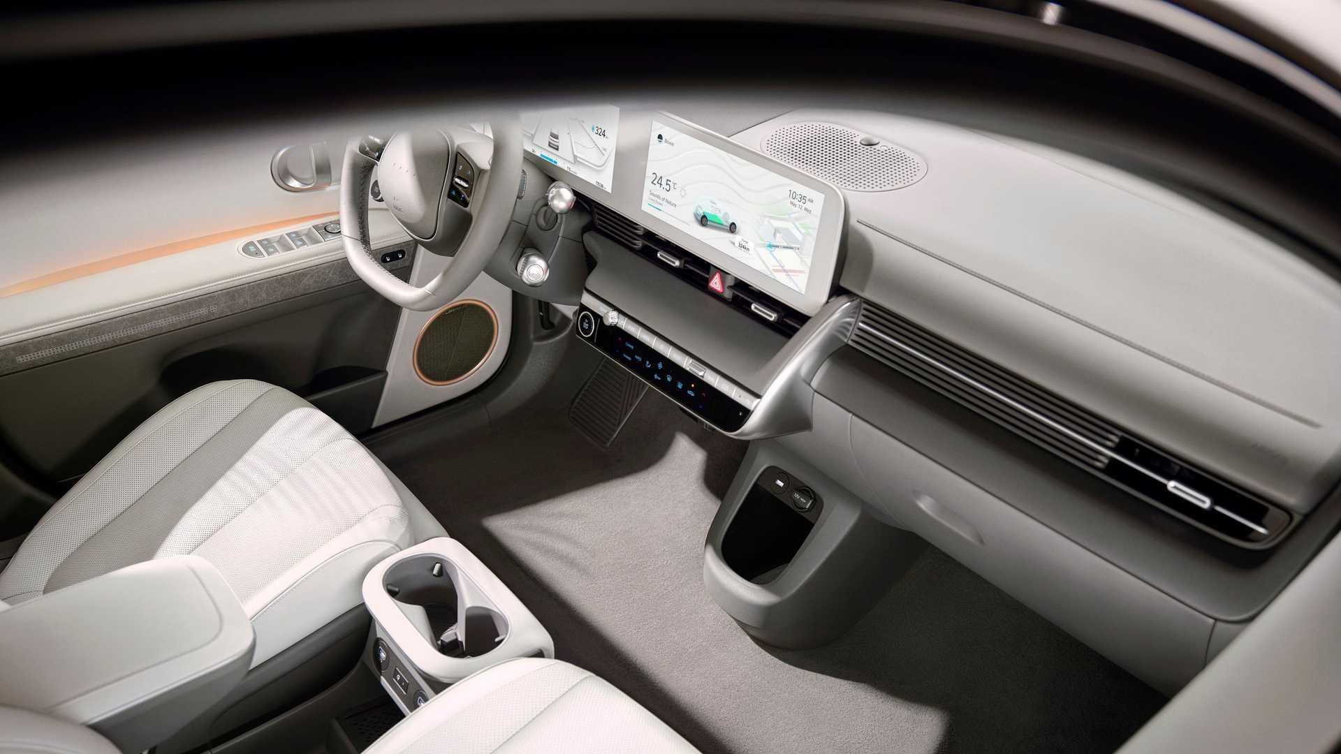 Hyundai Ioniq 5 هیوندای آیونیک 5 برقی نمای داشبورد