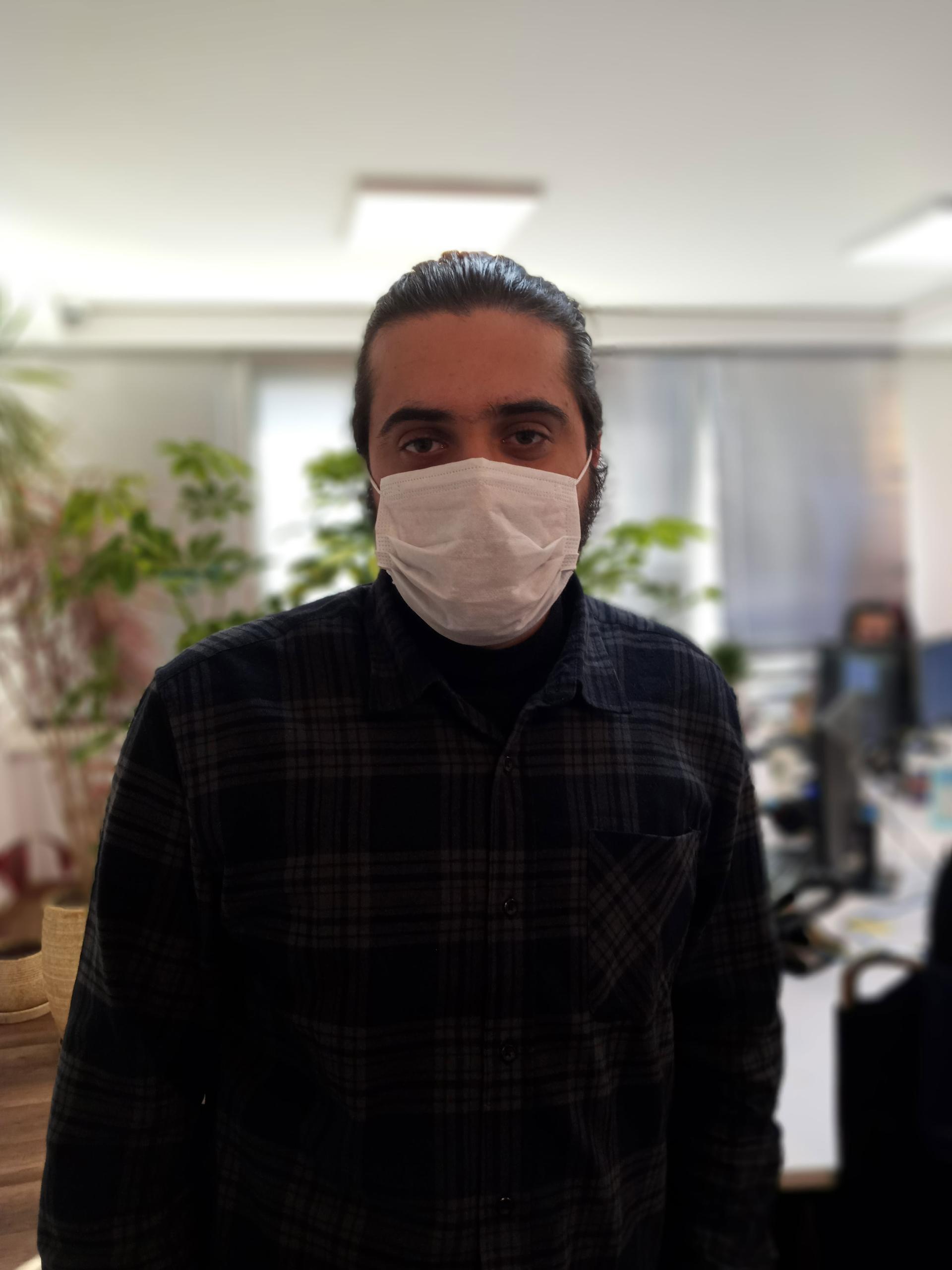 نمونه عکس دوربین پرتره ال جی K41S - امیرعلی ندایی