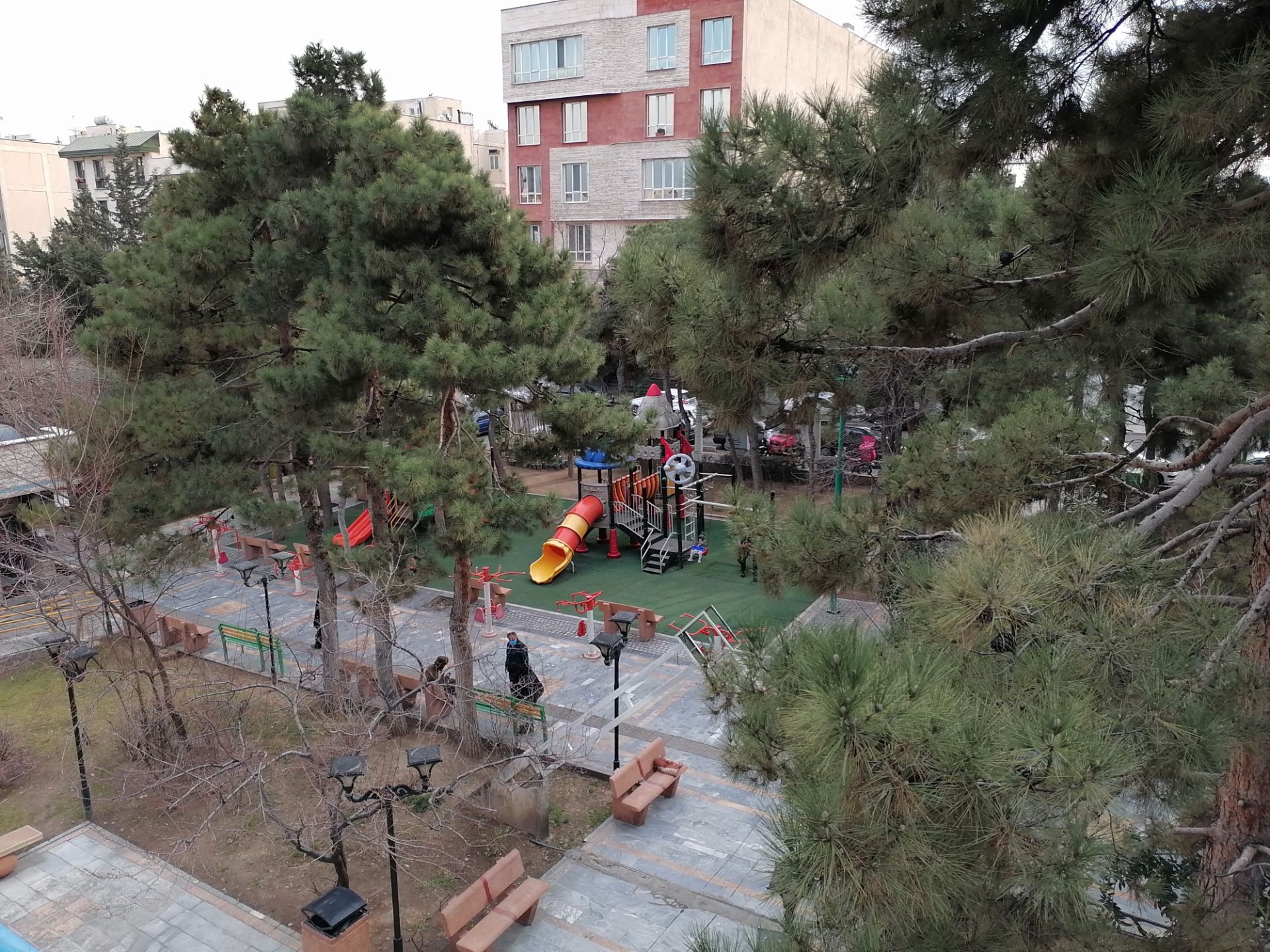 نمونه عکس دوربین اصلی Y7a هواوی - پارک صبا