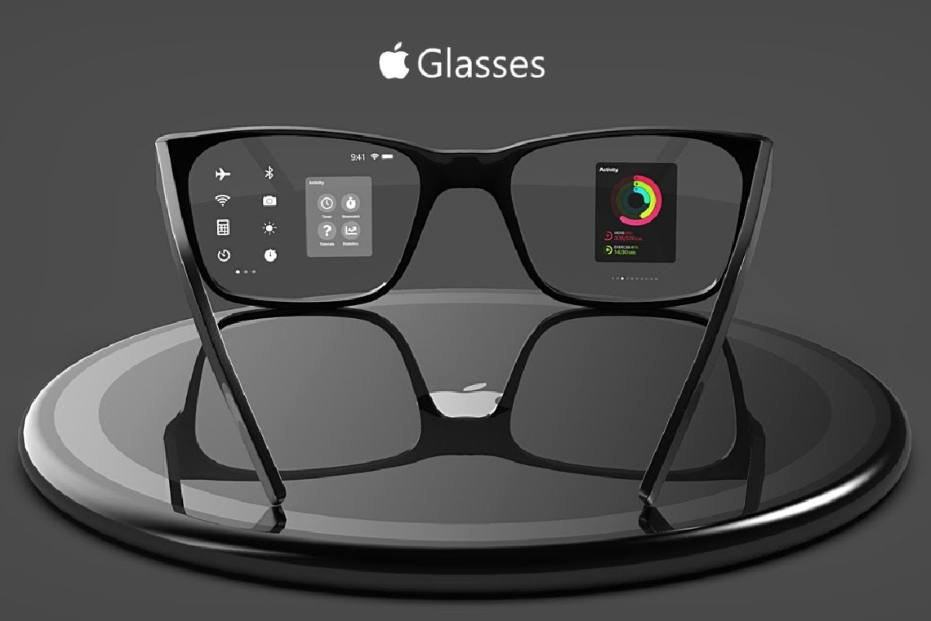مرجع متخصصين ايران تصوير مفهومي از عينك واقعيت افزوده اپل / Apple Glass