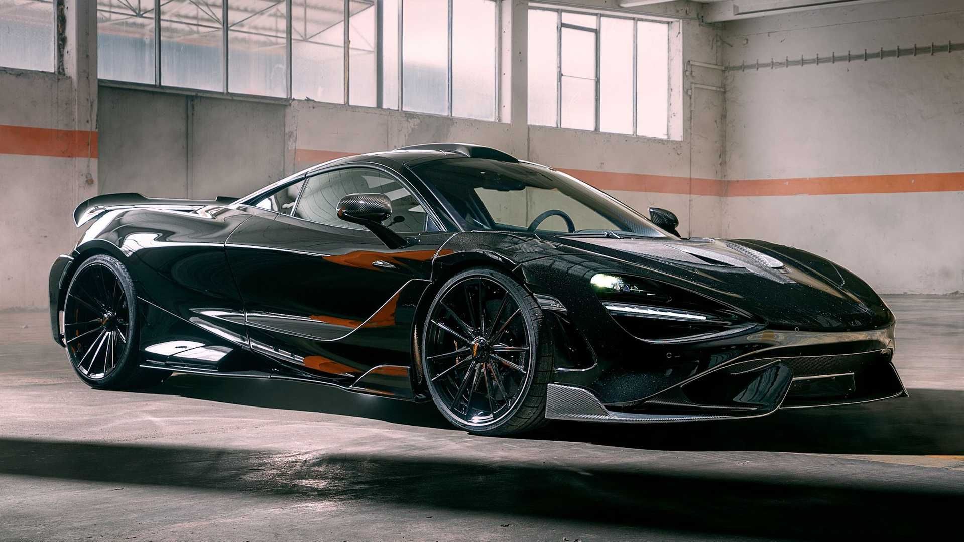 نمای بیرونی مک لارن 765LT / McLaren 765LT با تیونینگ نویتک / Novitec 