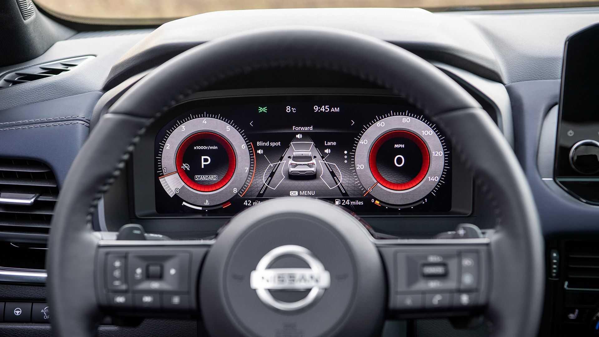 Nissan Qashqai 2021 نیسان قشقایی نمای فرمان