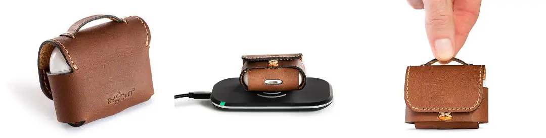 کیس چرمی ایرپادز پرو Pad & Quill از زوایای مختلف