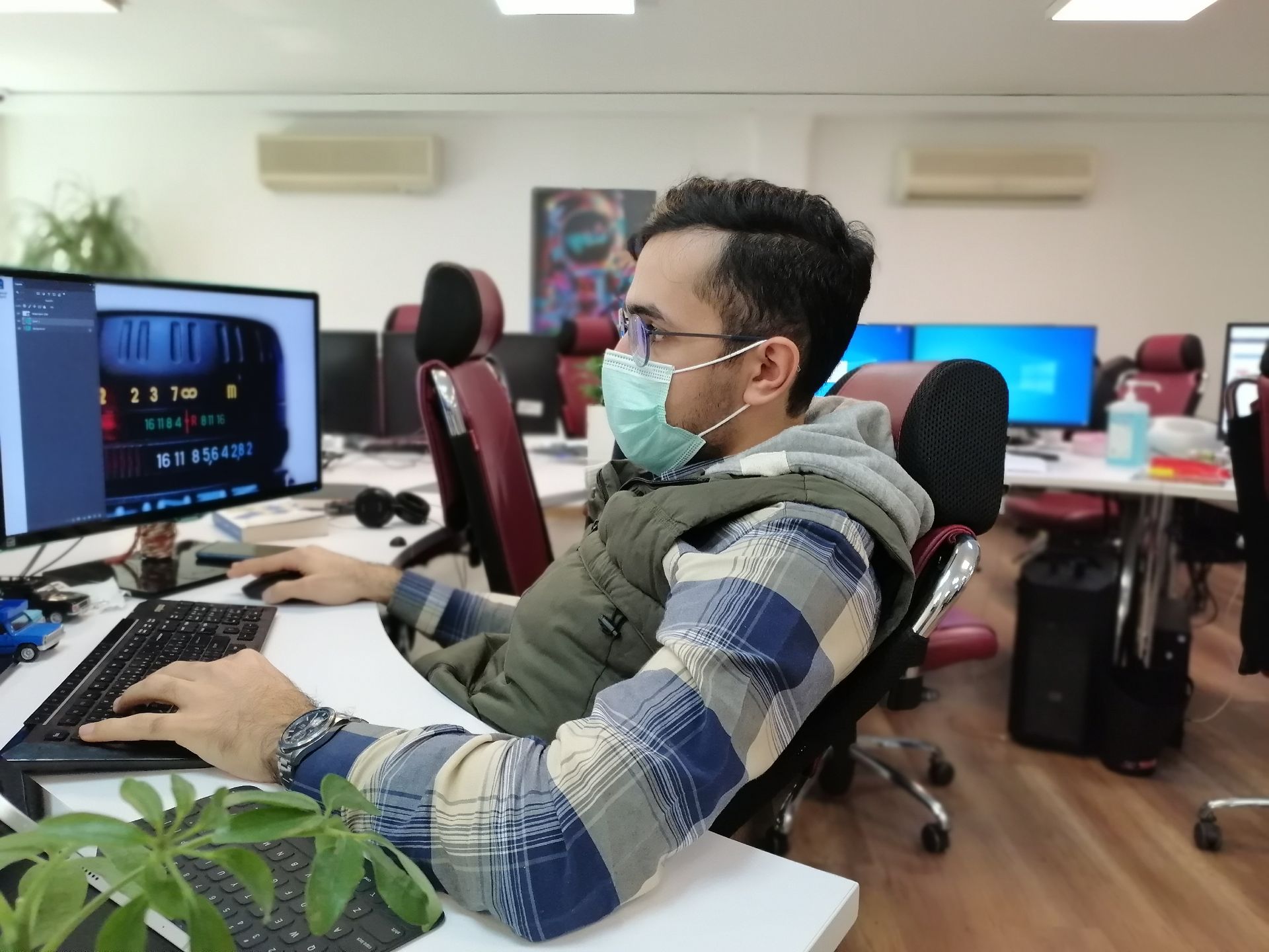 نمونه عکس حالت پرتره Y7a هواوی - کیوان هندی