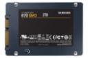 پشت پشت SSD سامسونگ Samsung 870 QVO SATA 2.5 Inch 2TB ظرفیت 2 ترابایت