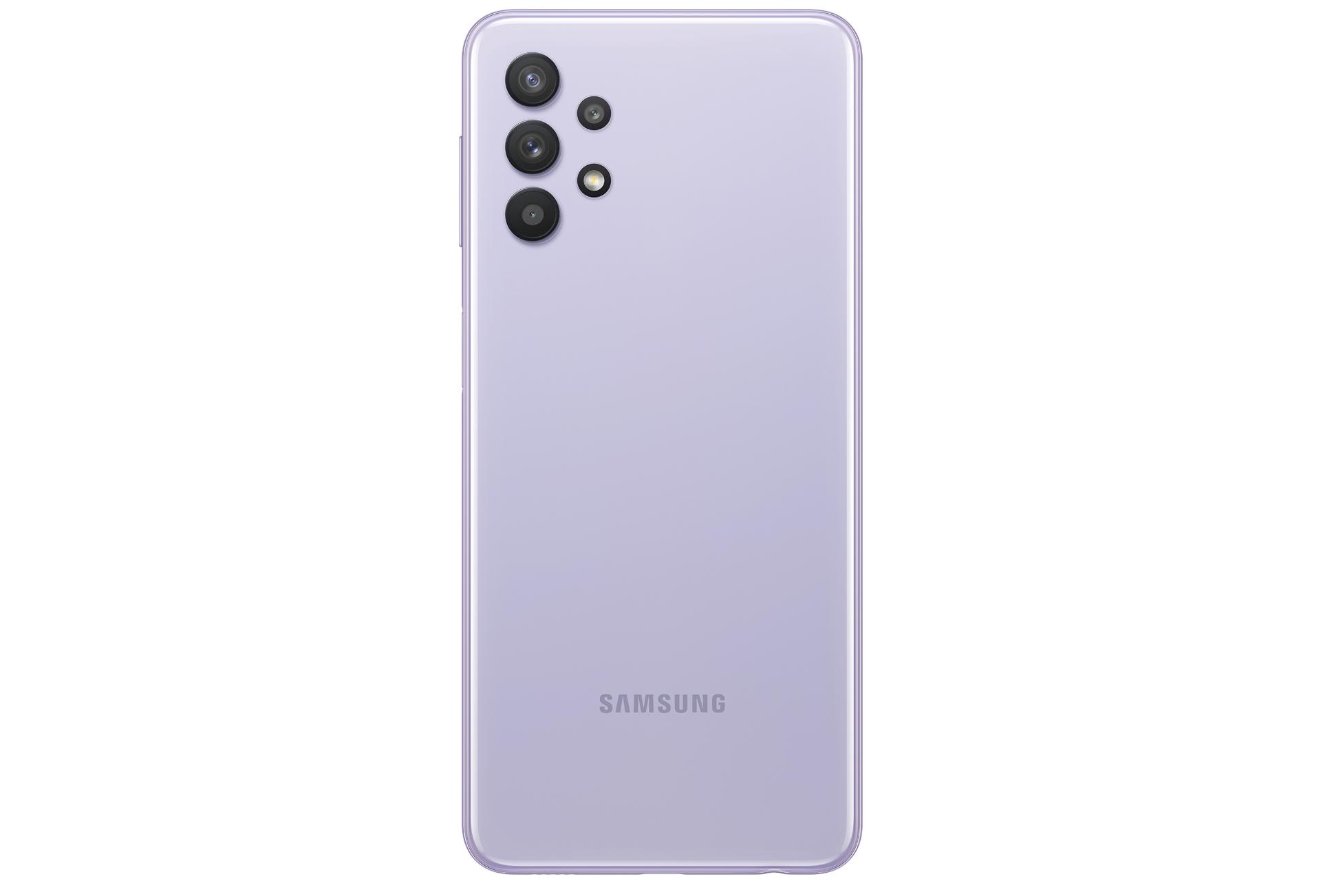 نمای پشت گلکسی A32 4G سامسونگ مدل سفید