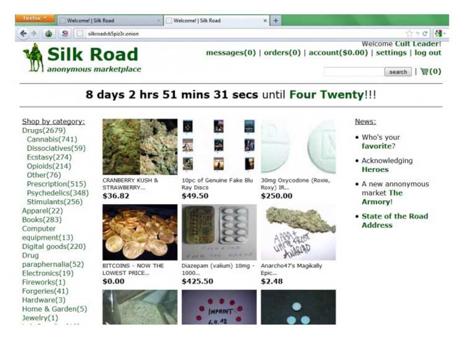 وبسایت سیلک رود Silk Road