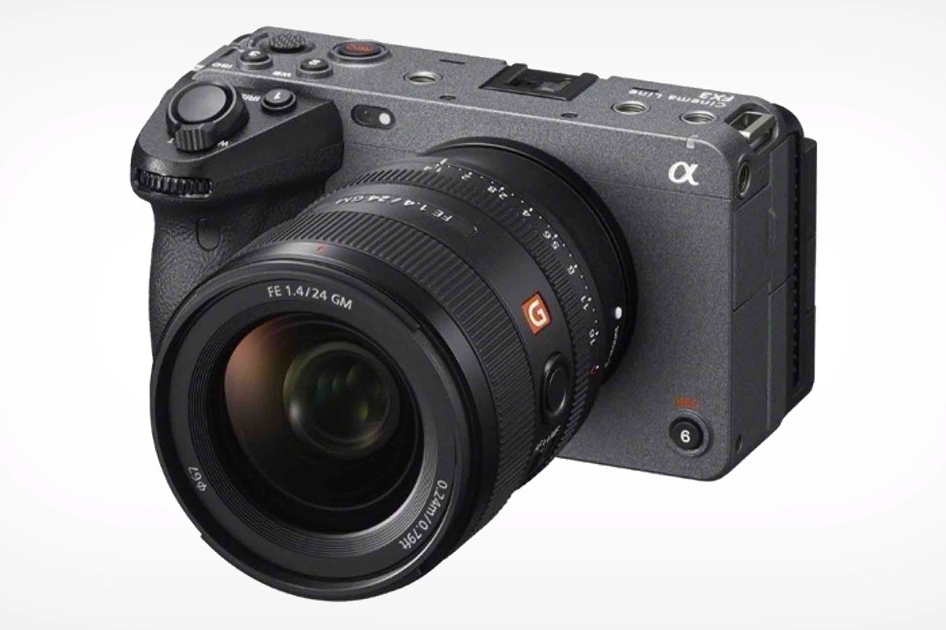 رندر فاش شده دوربین سونی FX3 از نمای جلو