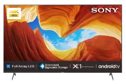 نمای جلو تلویزیون سونی Sony KD-55X9000H