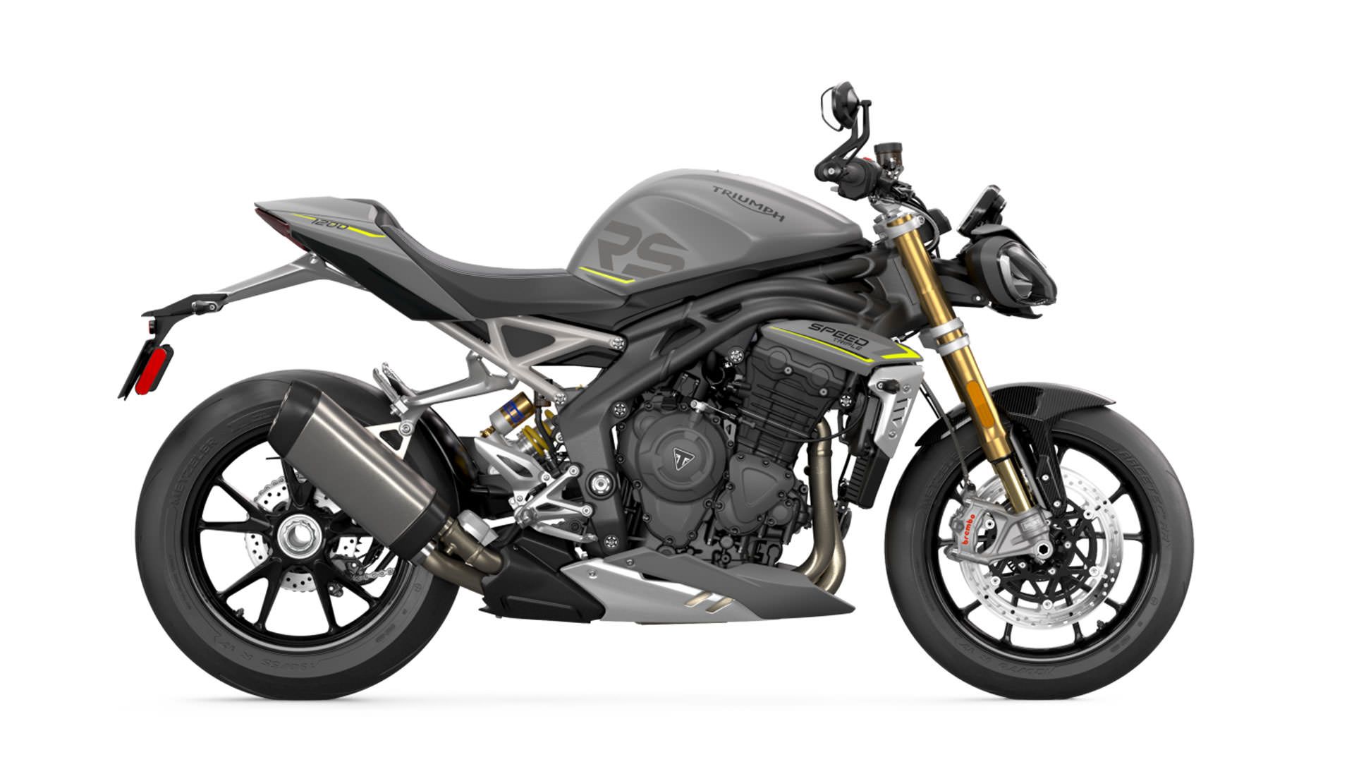 پروفیل جانبی موتورسیکلت تریومف اسپید تریپل 1200 آر اس / Triumph Speed Triple 1200 RS 2021 Motorcycle