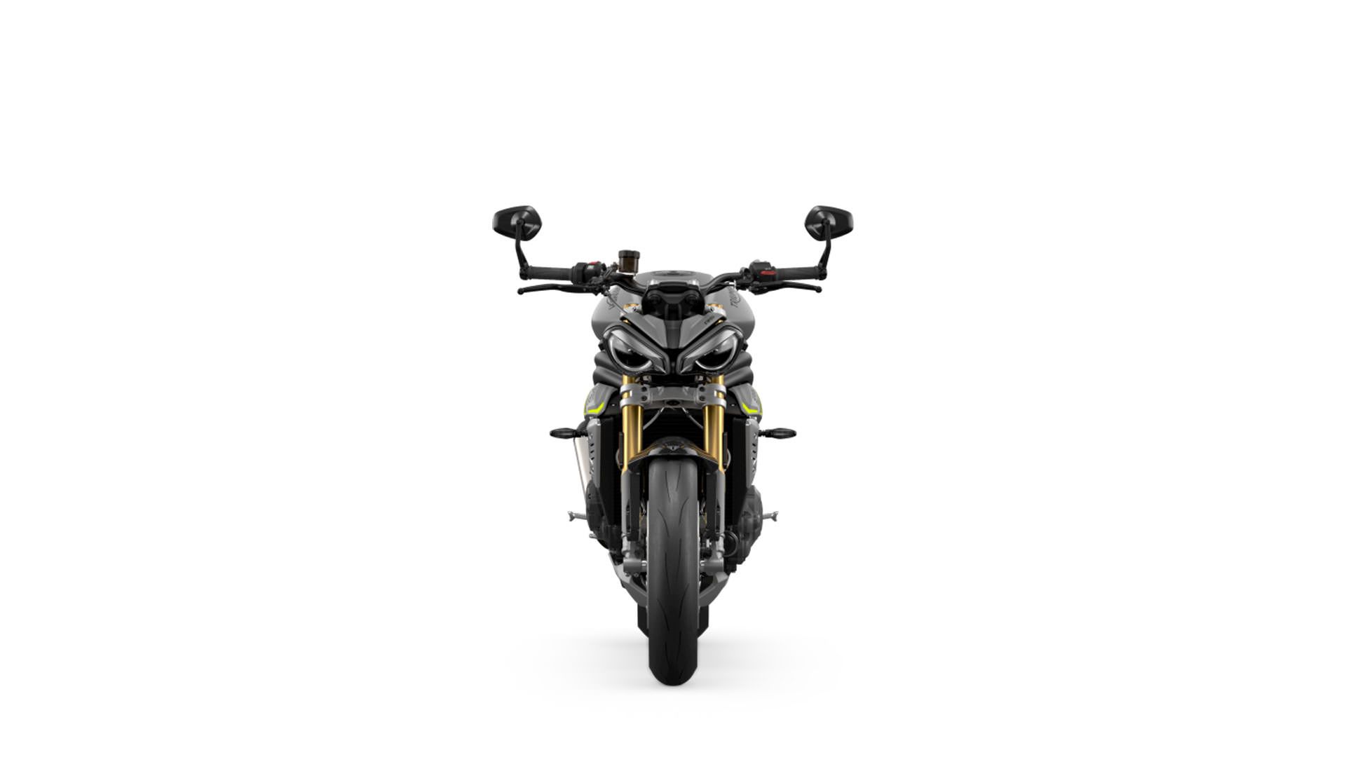 نمای جلو موتورسیکلت تریومف اسپید تریپل 1200 آر اس / Triumph Speed Triple 1200 RS 2021 Motorcycle
