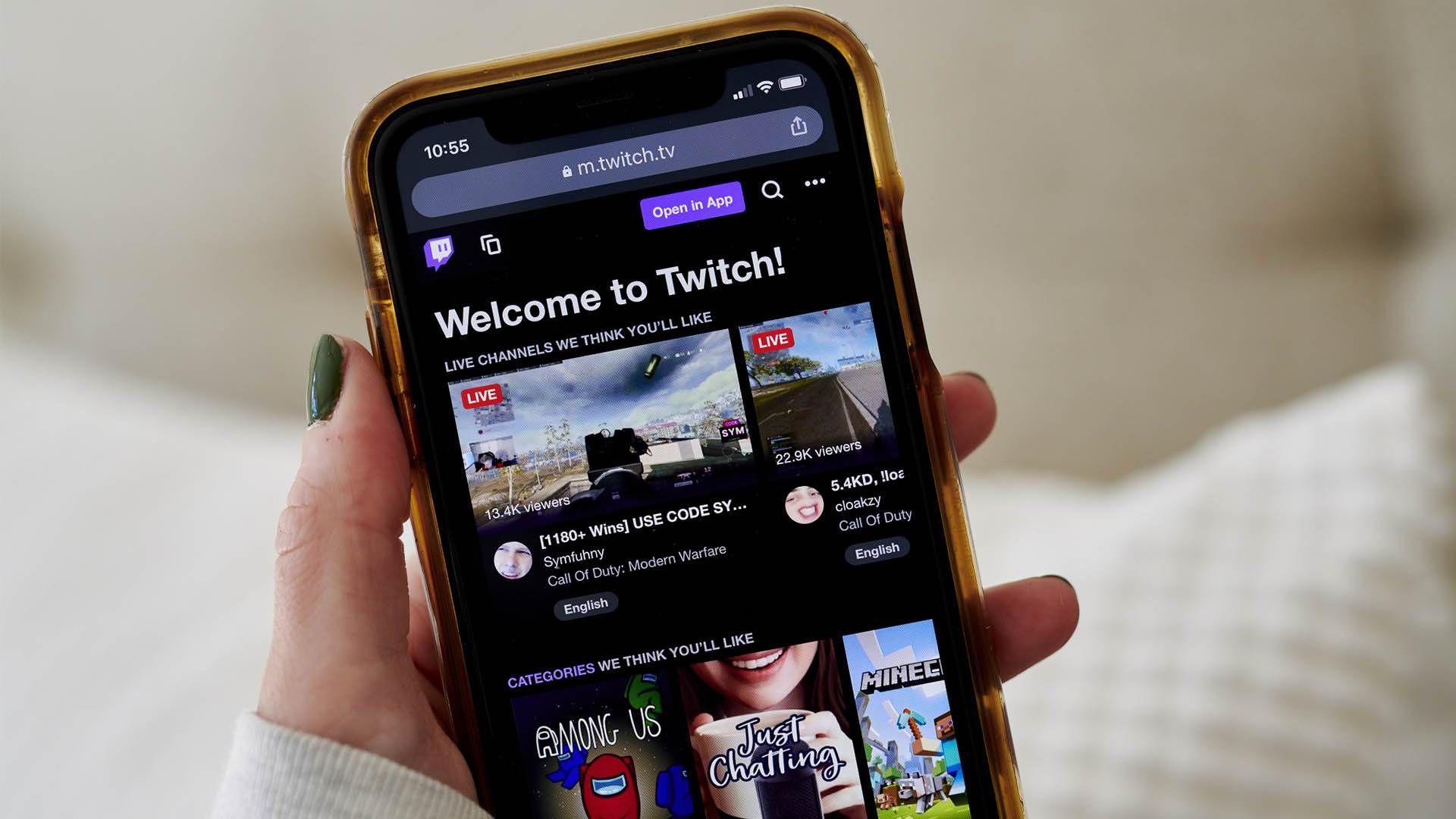 اپلیکیشن توییچ