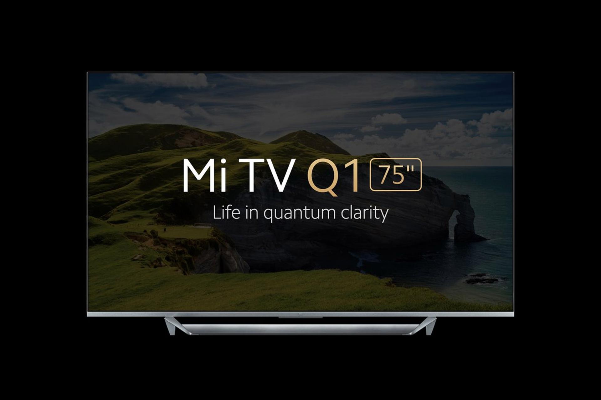 تلویزیون شیائومی Xiaomi Mi TV Q1 نمای جلو رندر