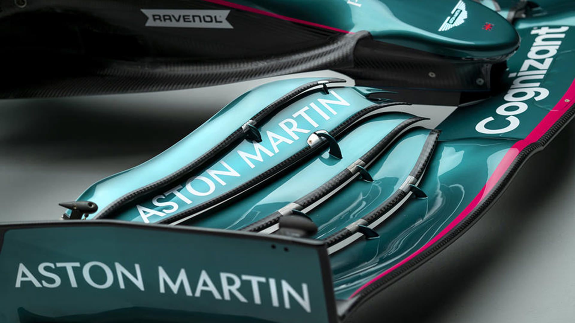 بدنه خودروی فرمول یک تیم استون مارتین / Aston Martin F1 2021 AMR21 