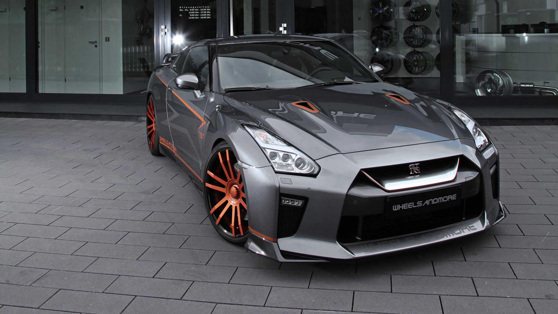 کاپوت و چراغ جلو نیسان جی تی آر کرنک زیلا / Nissan GT-R تیونینگ ویلزاندمور / Nissan GT-R Tuning Project „CrankZilla“ by Wheelsandmore خاکستری 