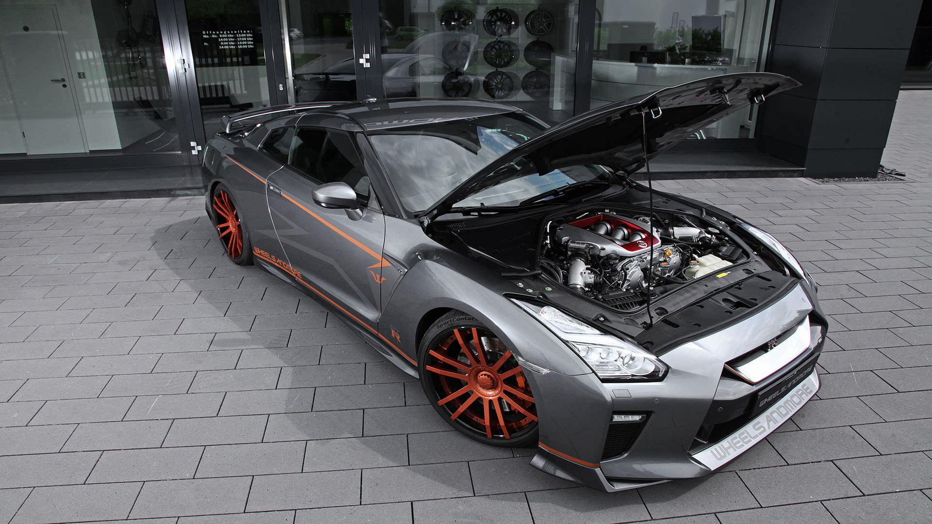 پیشرانه نیسان جی تی آر کرنک زیلا / Nissan GT-R تیونینگ ویلزاندمور / Nissan GT-R Tuning Project „CrankZilla“ by Wheelsandmore خاکستری 