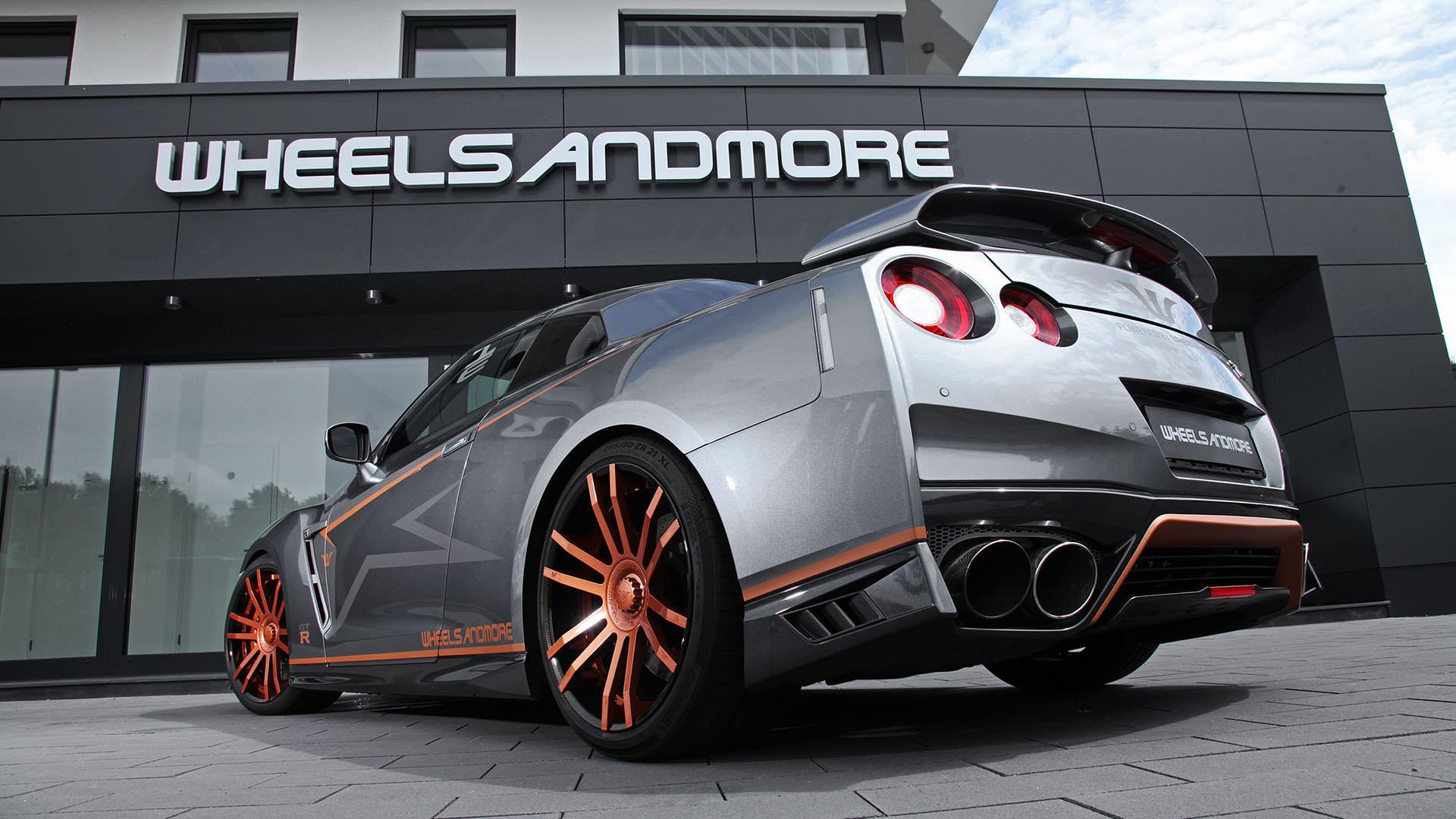 چراغ عقب نیسان جی تی آر کرنک زیلا / Nissan GT-R تیونینگ ویلزاندمور / Nissan GT-R Tuning Project „CrankZilla“ by Wheelsandmore خاکستری 