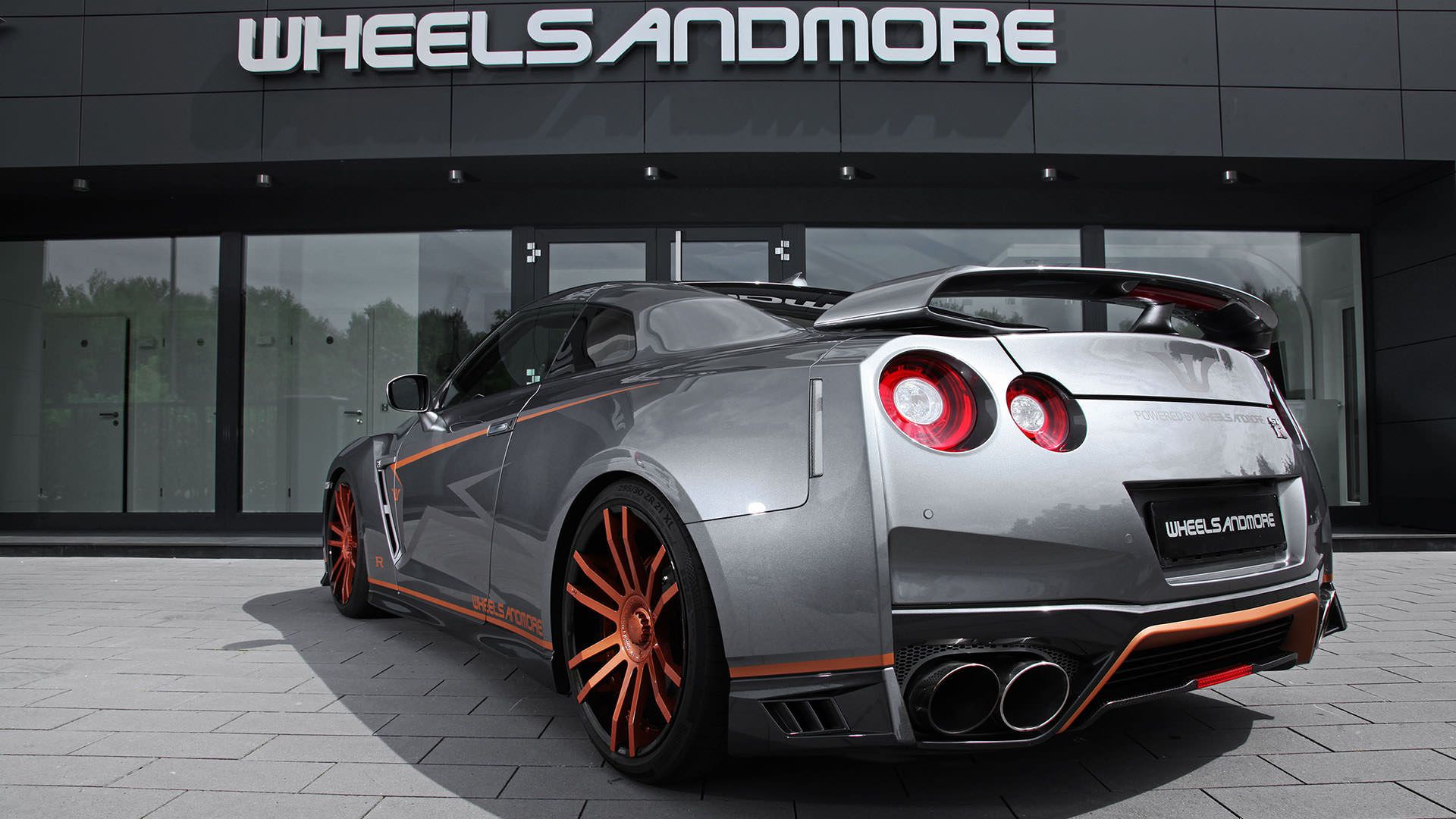 خروجی های اگزوز نیسان جی تی آر کرنک زیلا / Nissan GT-R تیونینگ ویلزاندمور / Nissan GT-R Tuning Project „CrankZilla“ by Wheelsandmore خاکستری 