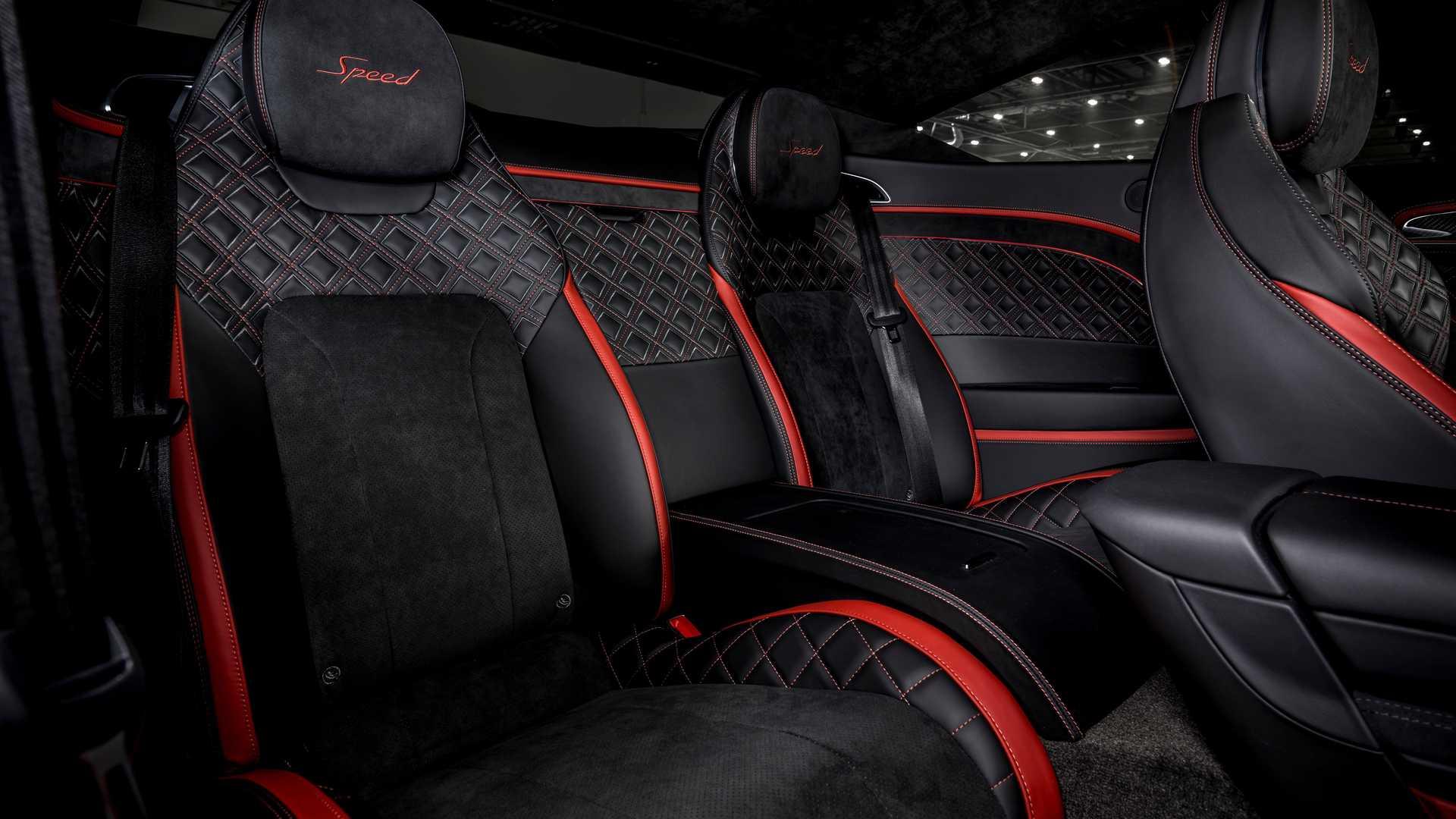 نمایشگر Bentley Continental GT Speed بنتلی کنتیننتال جی تی اسپید نمای صندلی