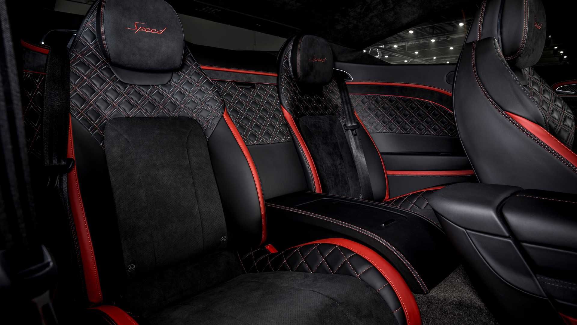 نمایشگر Bentley Continental GT Speed بنتلی کنتیننتال جی تی اسپید نمای صندلی