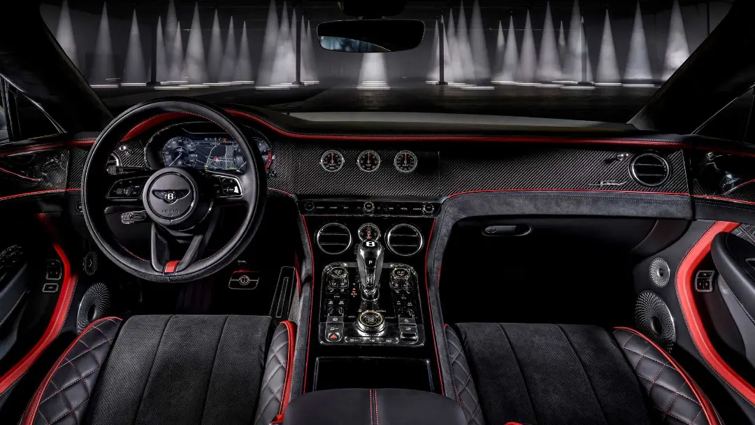 Bentley Continental GT Speed بنتلی کنتیننتال جی تی اسپید نمای داشبورد 