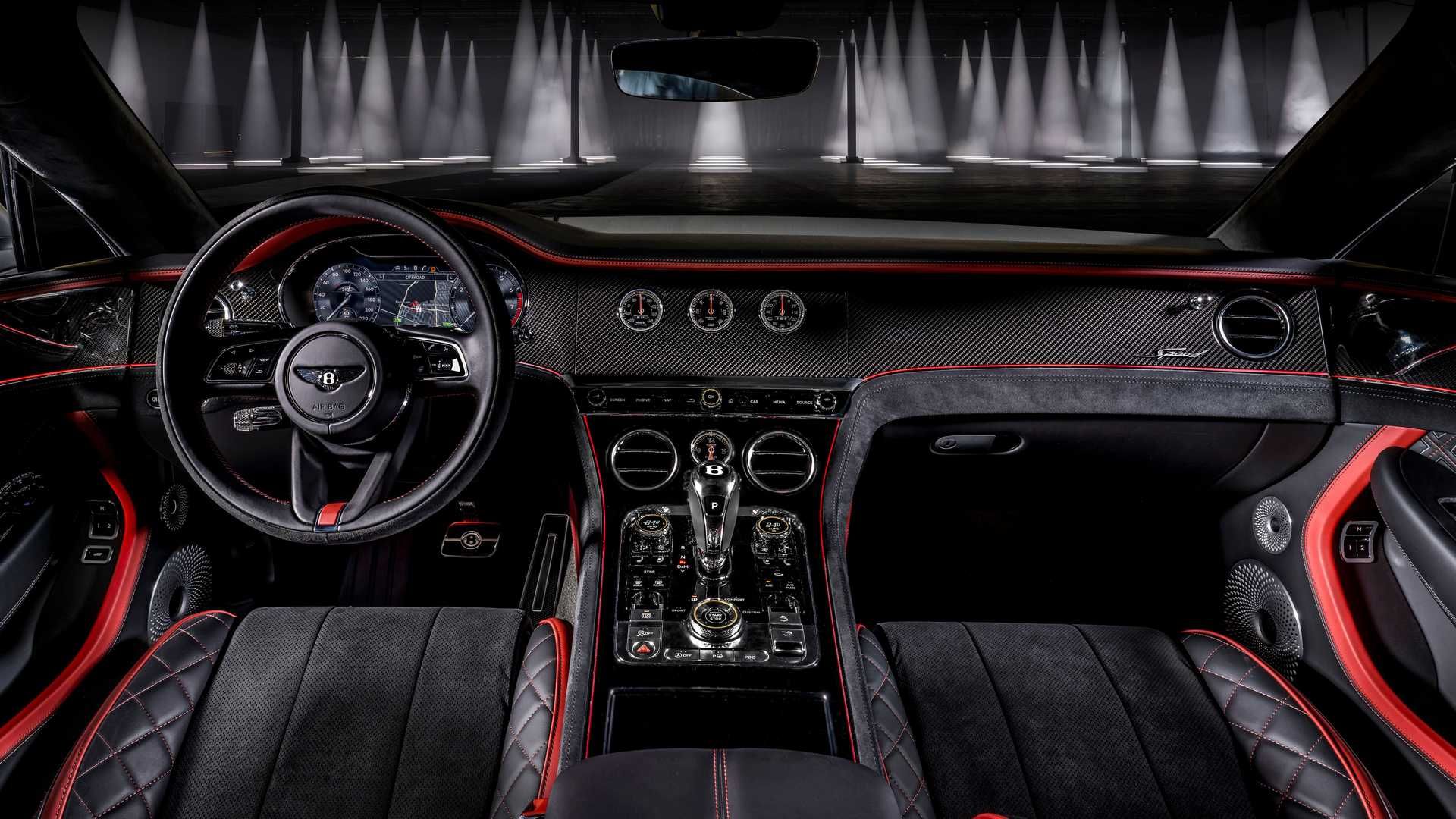 مرجع متخصصين ايران Bentley Continental GT Speed بنتلي كنتيننتال جي تي اسپيد نماي داشبورد 