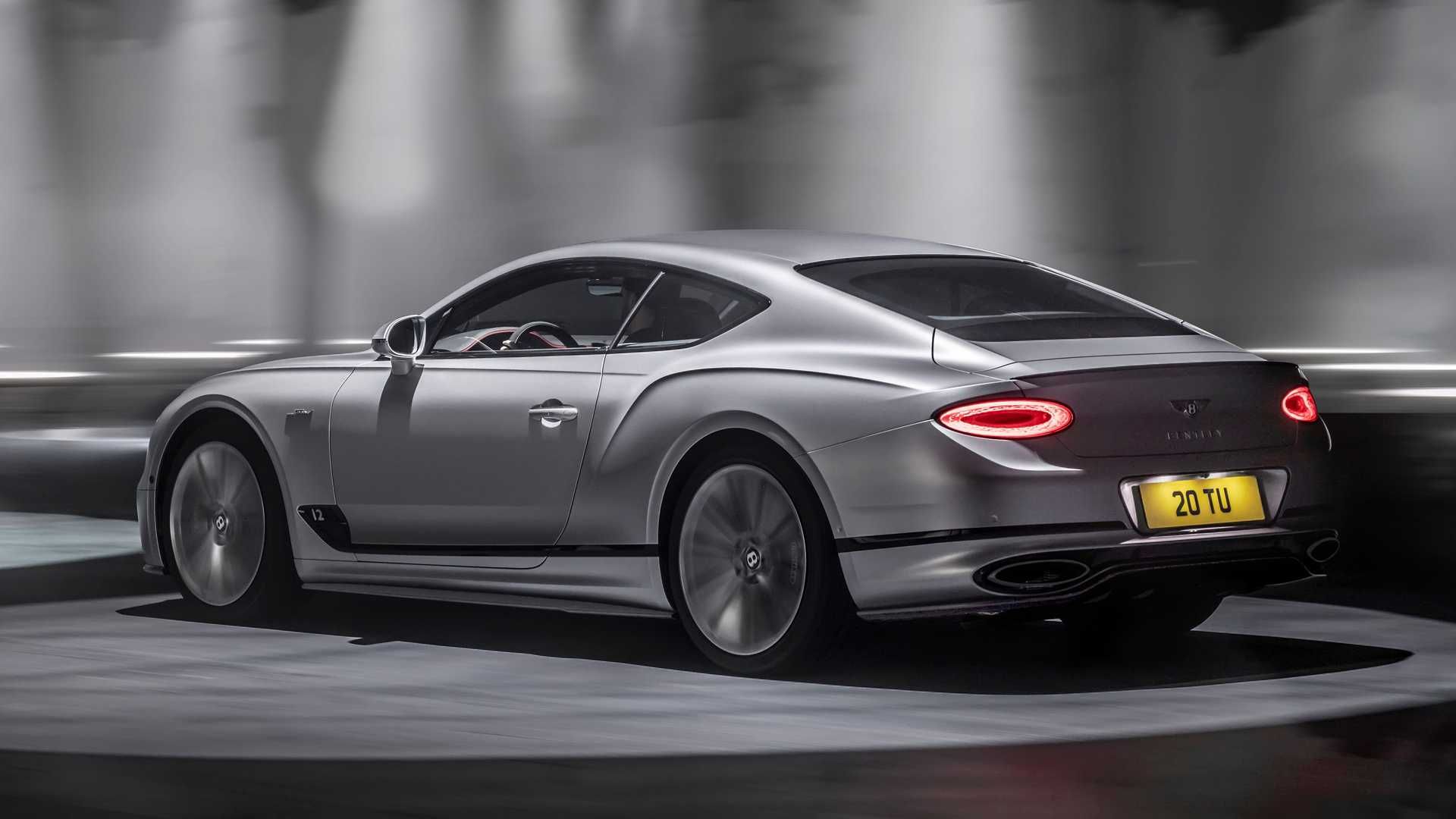 Bentley Continental GT Speed بنتلی کنتیننتال جی تی اسپید نمای پشت 