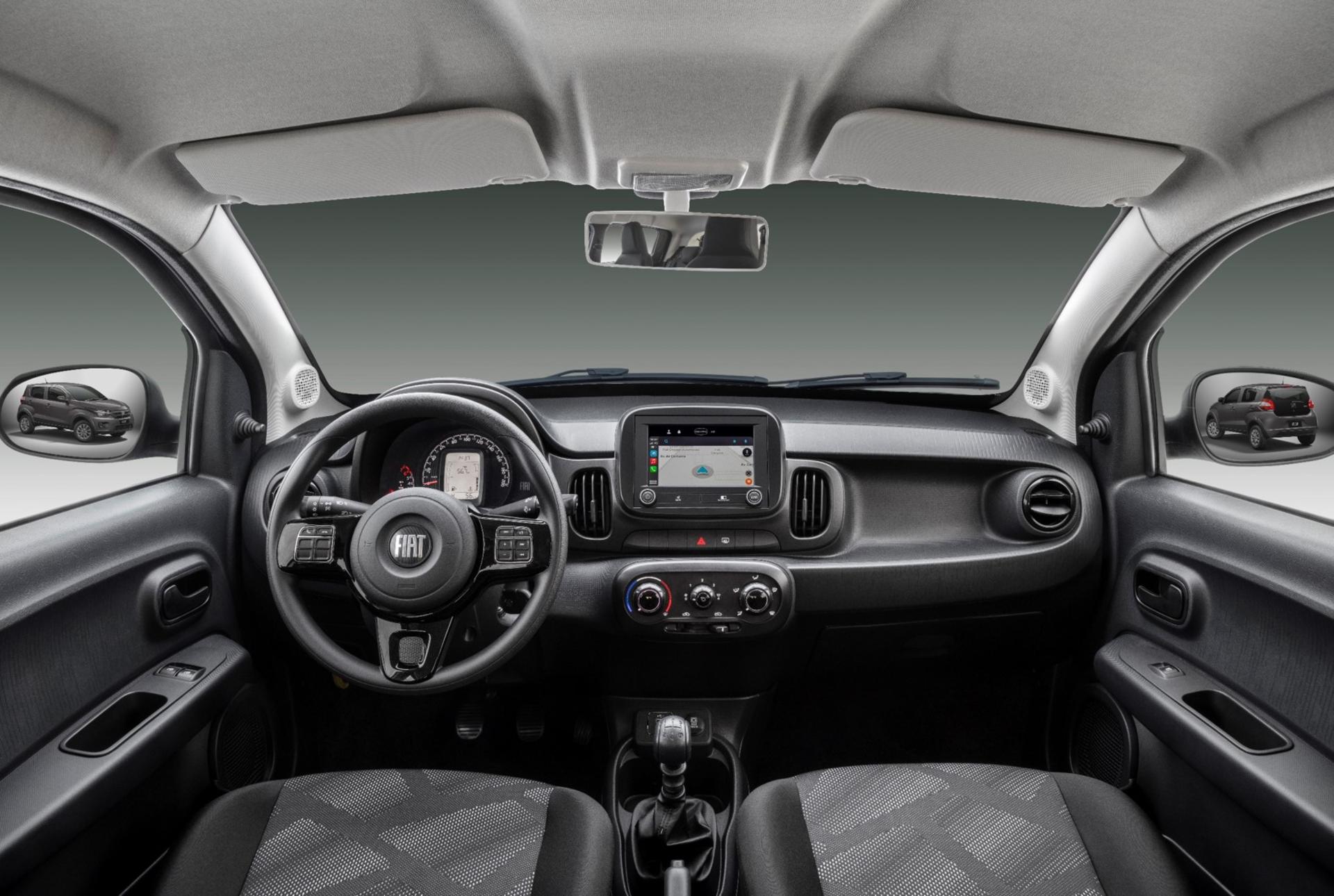 Fiat Mobi فیات موبی نمای داخلی