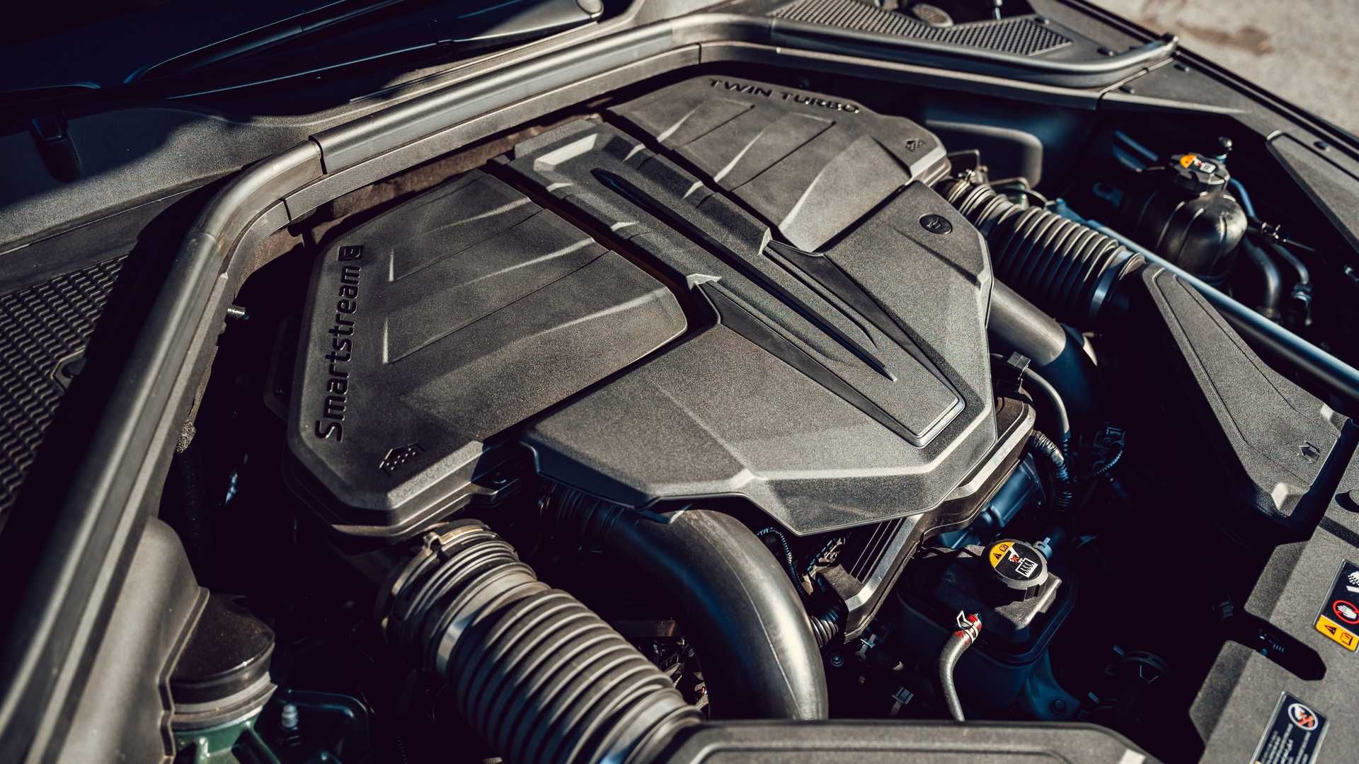 پیشرانه خودرو شاسی بلند جنسیس جی وی 80 / 2021 Genesis GV80 رنگ مشکی