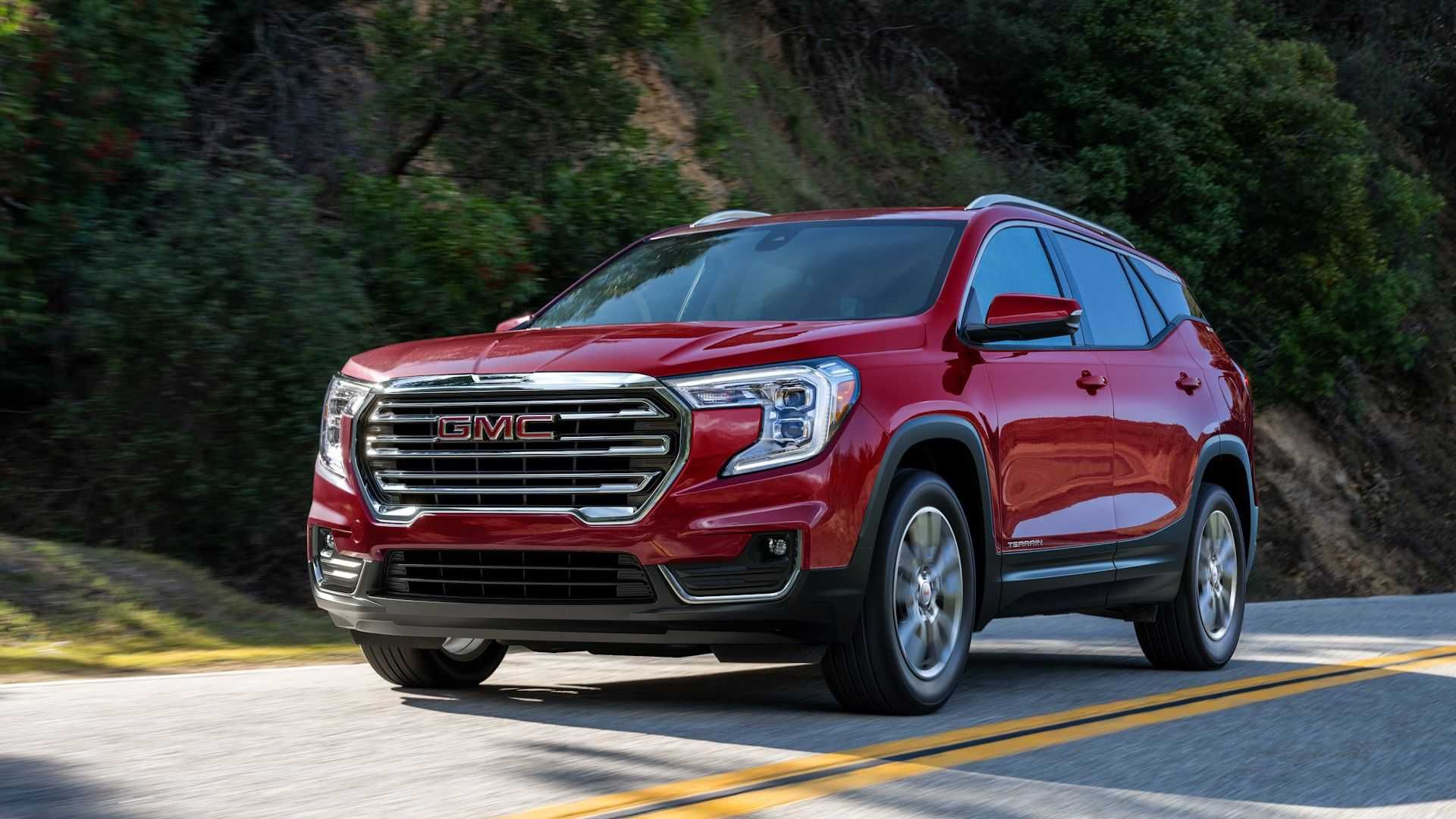 شاسی بلند جی ام سی ترین / 2022 GMC Terrain قرمز رنگ