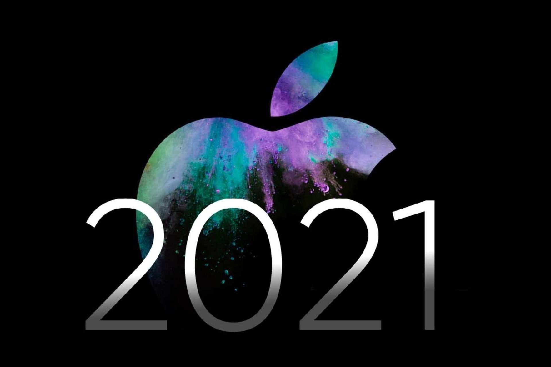 لوگو اپل و فونت ۲۰۲۱ / مفهومی از رویدادهای اپل در سال ۲۰۲۱