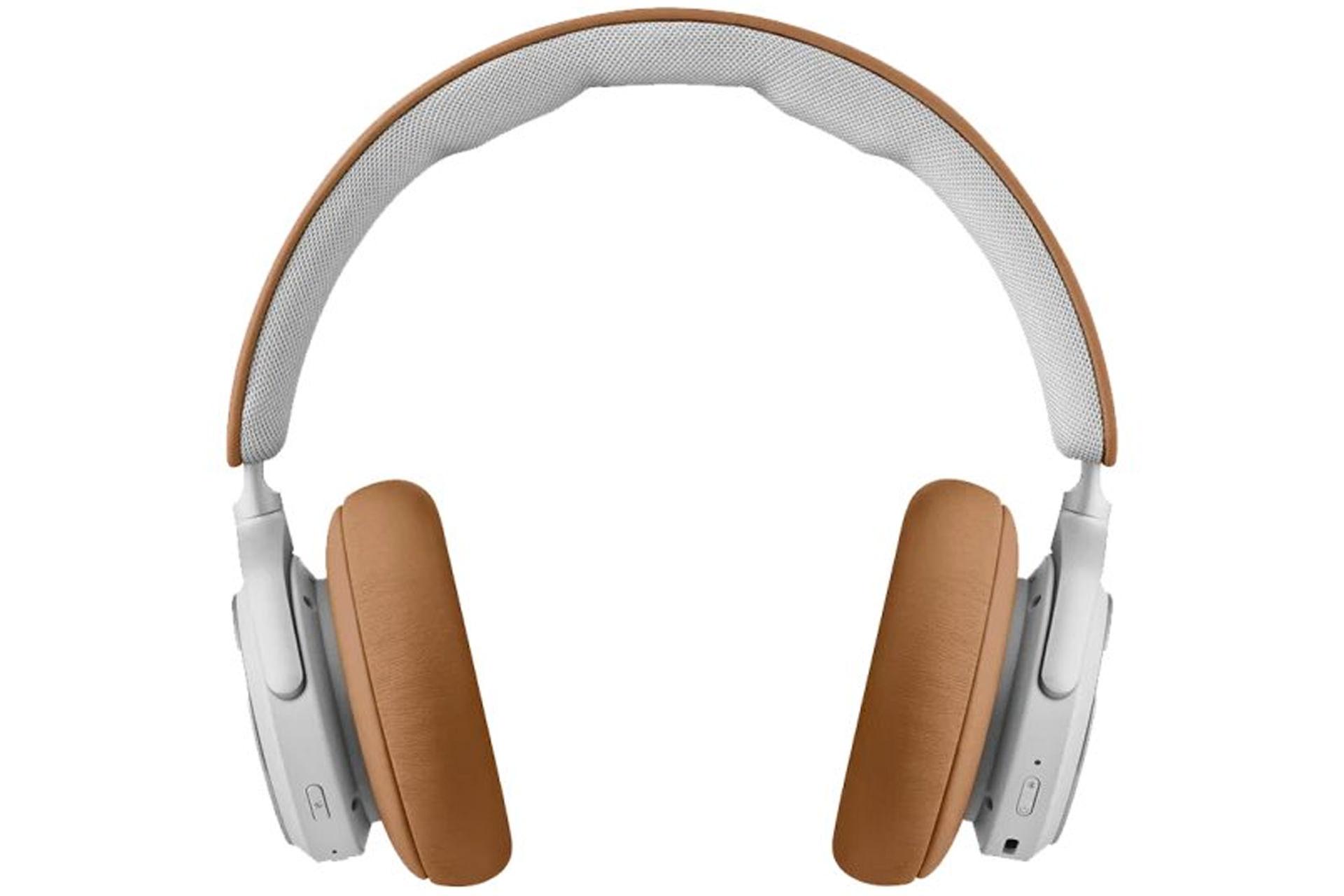 هدفون بنگ اند اولافسن B&O Beoplay HX رنگ چوبی از نمای جلو
