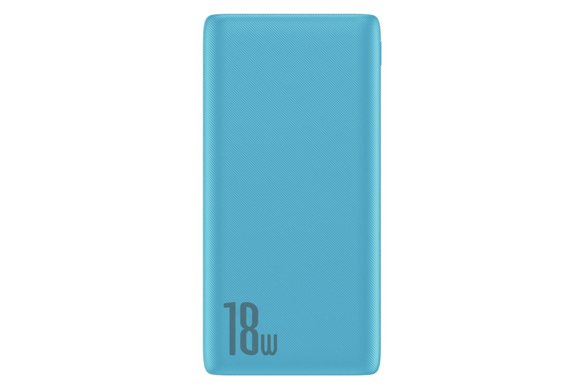 پاور بانک باسئوس Baseus Bipow 10000mAh با ظرفیت 10000 میلی‌آمپر ساعت آبی