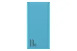 پاور بانک باسئوس Baseus Bipow 10000mAh با ظرفیت 10000 میلی‌آمپر ساعت آبی