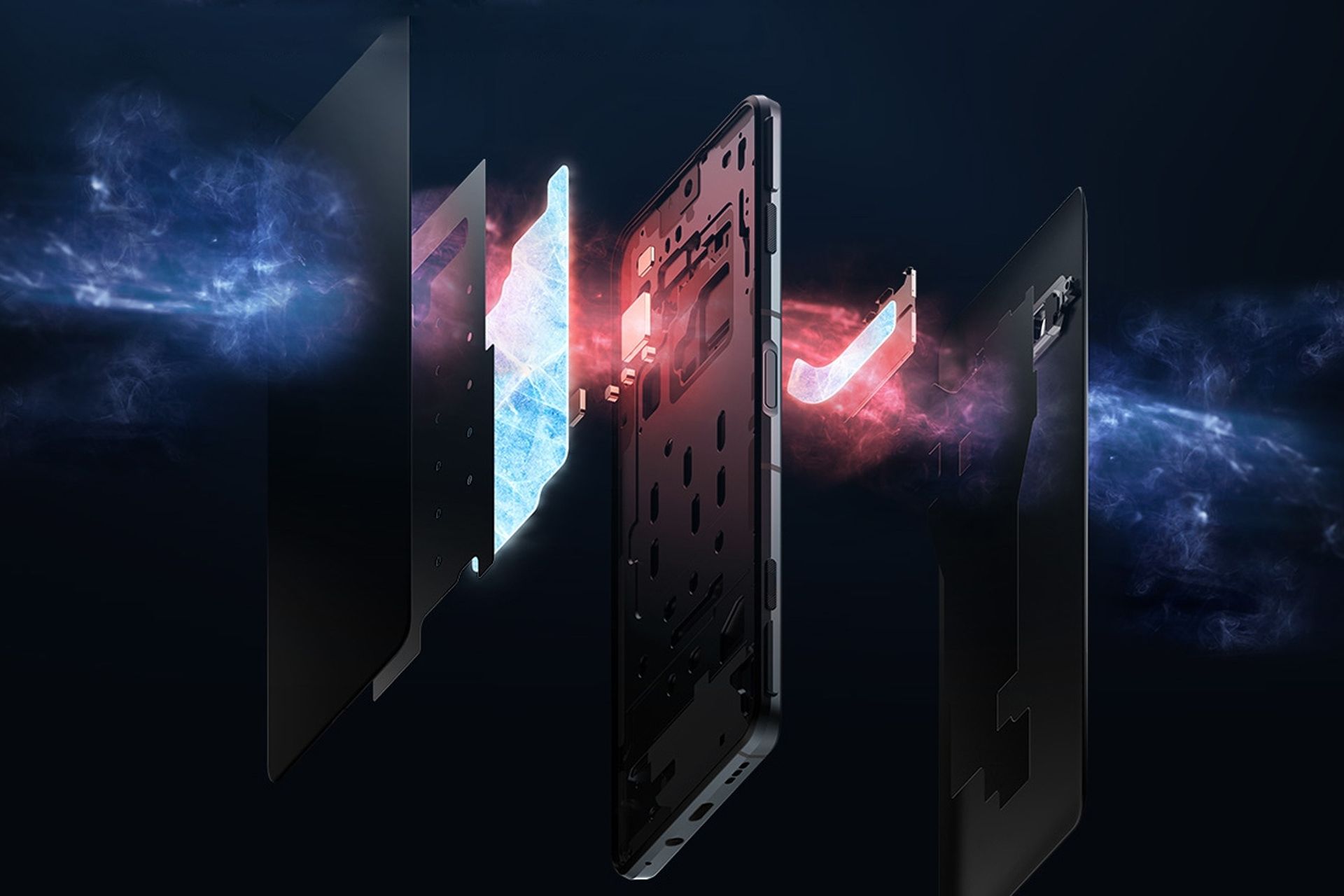 سیستم خنک کننده بلک شارک 4 پرو / Black Shark 4 Pro طرح گرافیکی