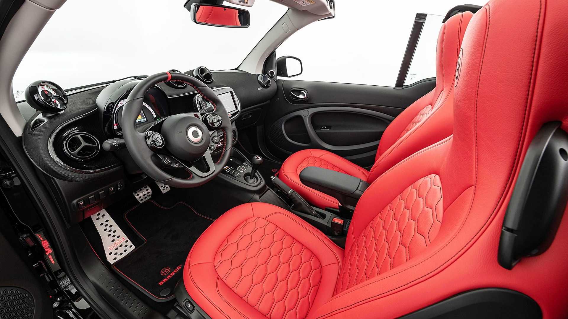 Brabus 92R Smart EQ ForTwo اسمارت برقی برابوس نمای  داخلی