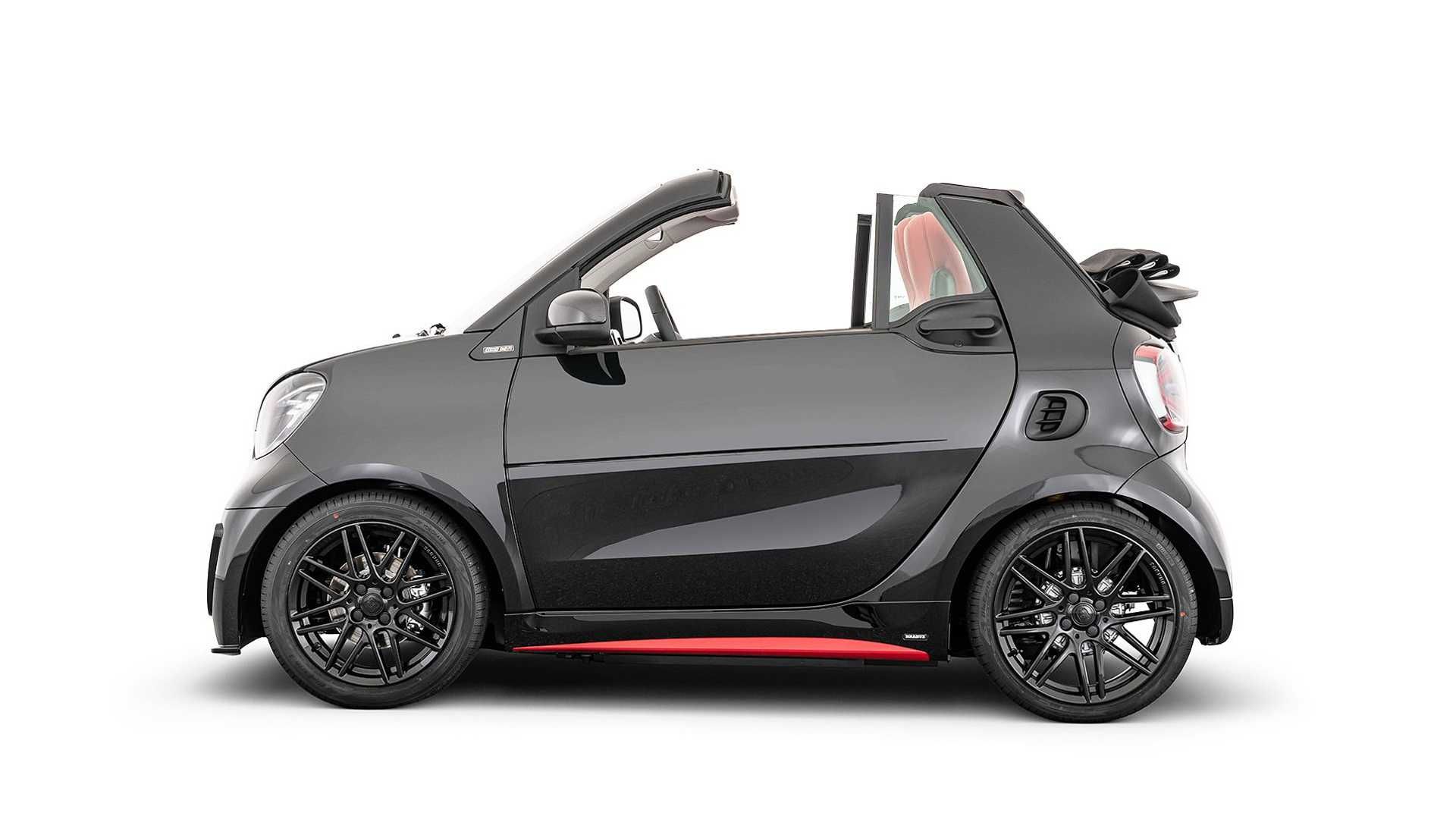 Brabus 92R Smart EQ ForTwo اسمارت برقی برابوس نمای جانبی