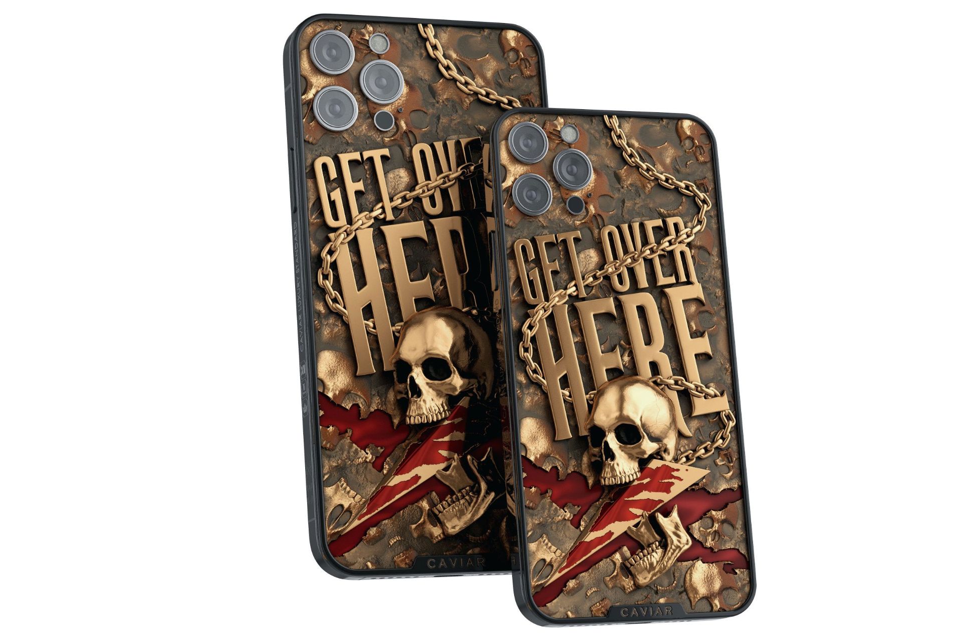 آیفون 12 پرو کاویار مورتال کامبت اسکورپیون نمای پشت